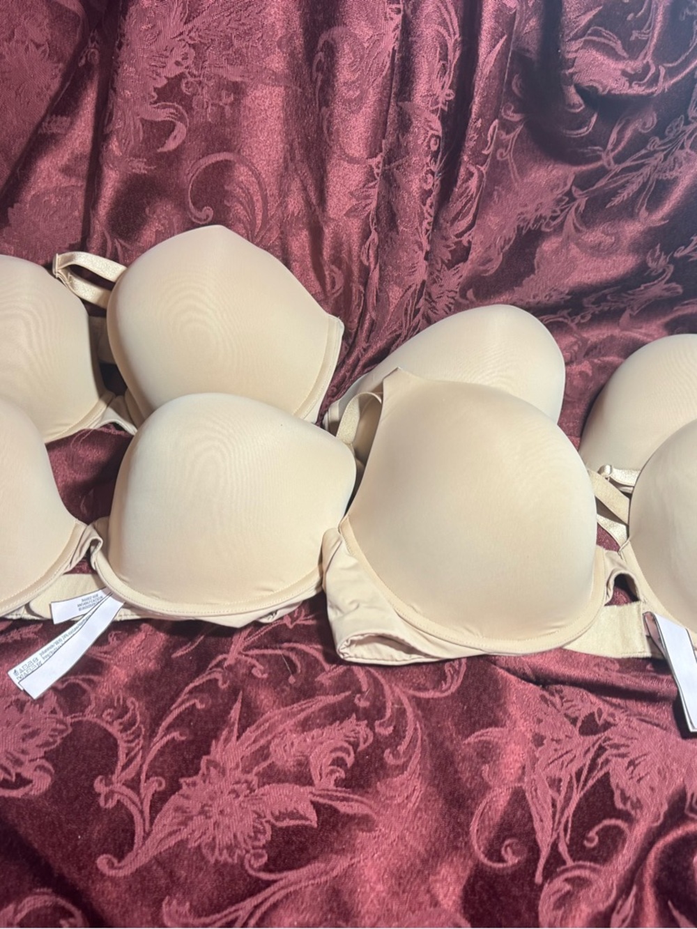*4 Bras* Victoria's Secret Beige Molded T-Shirt Bra 38D